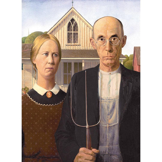 Rompecabezas 1000 piezas American Gothic - Eurographics (6000-5479) - Ingenio Destreza Mental