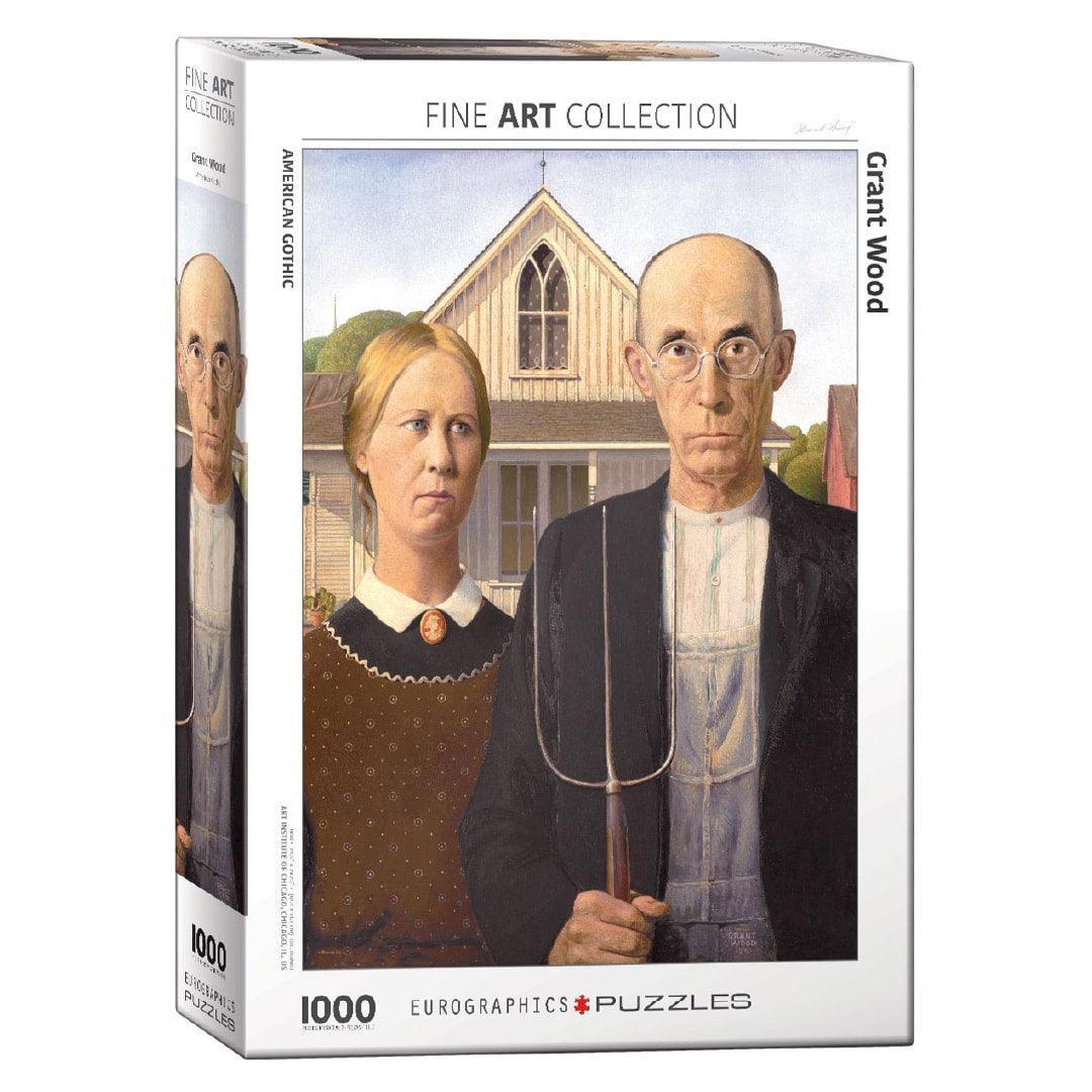 Rompecabezas 1000 piezas American Gothic - Eurographics (6000-5479) - Ingenio Destreza Mental