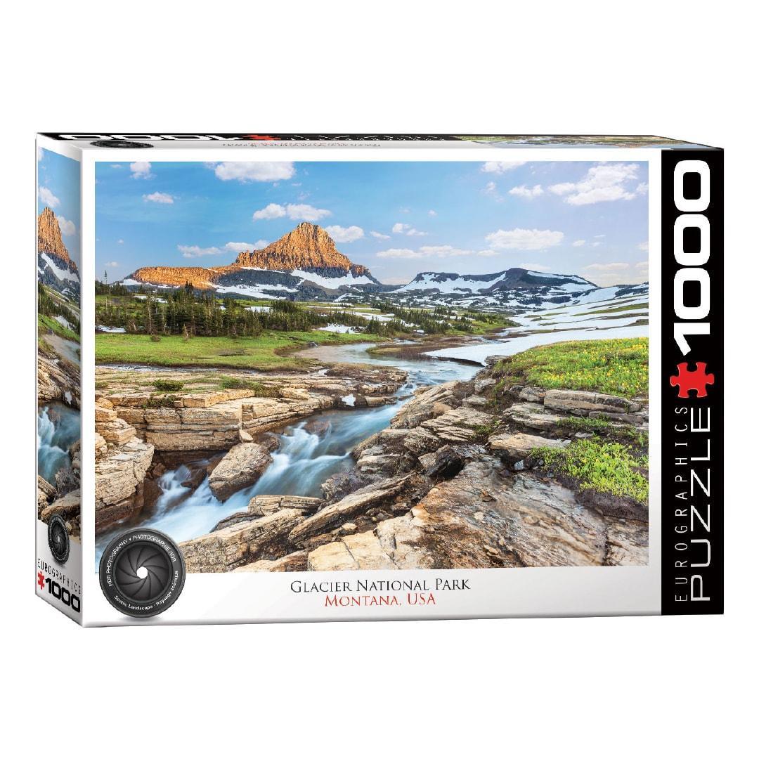 Rompecabezas 1000 piezas Glacier National Park, Montana USA - Eurographics (6000-5515) - Ingenio Destreza Mental
