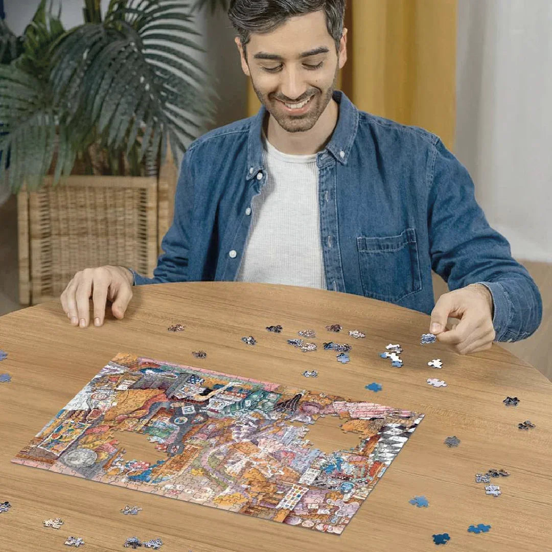 Rompecabezas 500 piezas Student Days - Ravensburger - Ingenio Destreza Mental