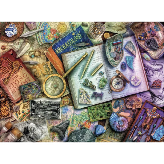 Rompecabezas 500 piezas Amiee Stewart Arqueología - Ravensburger - Ingenio Destreza Mental