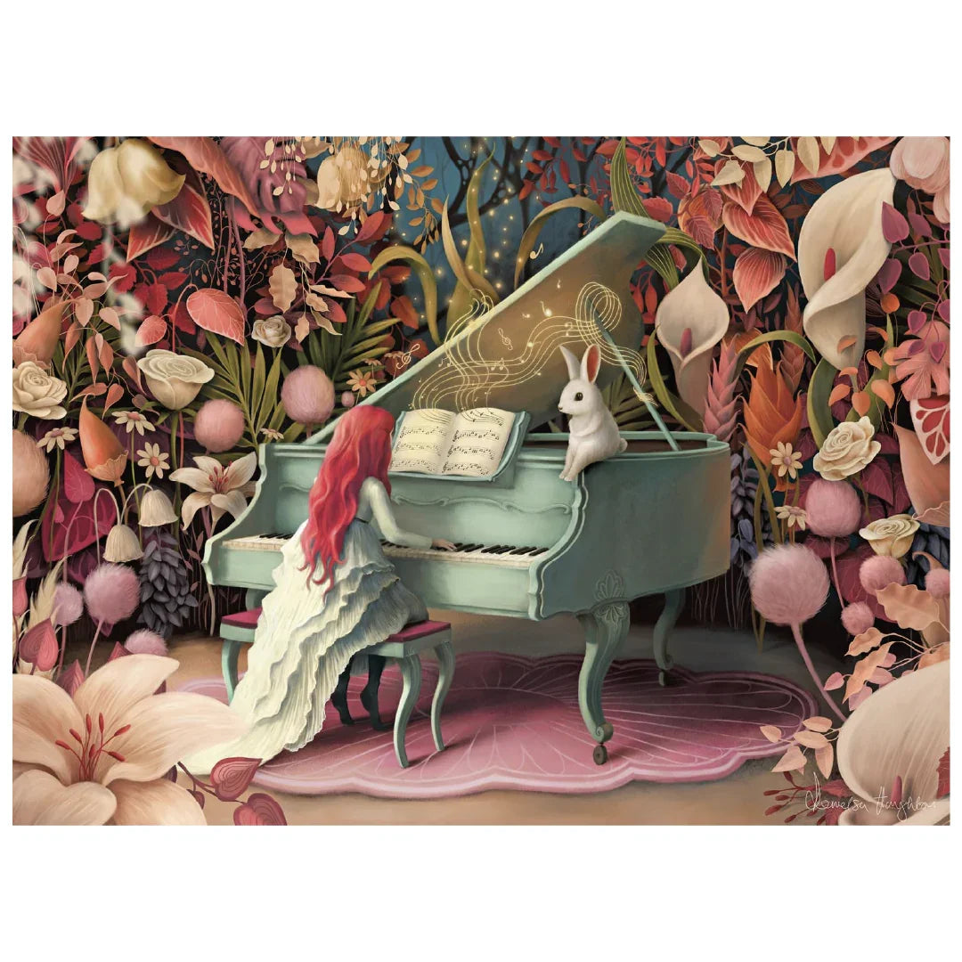 Rompecabezas 500 piezas Recital de conejo - Ravensburger - Ingenio Destreza Mental