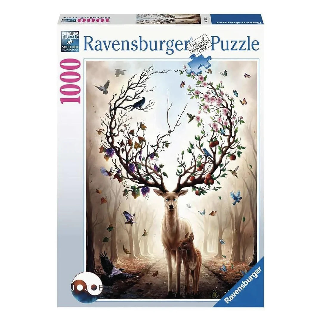 Rompecabezas 1000 piezas Ciervo de fantasía - Ravensburger - Ingenio Destreza Mental