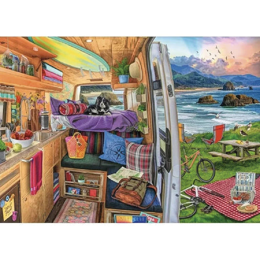 Rompecabezas 1000 piezas Rig Views - Ravensburger - Ingenio Destreza Mental