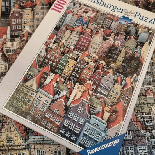 Rompecabezas 1000 piezas Danzig in Polen - Ravensburger - Ingenio Destreza Mental