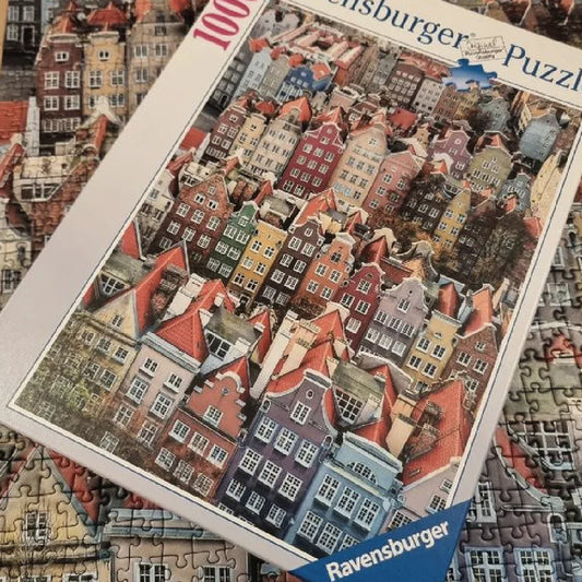 Rompecabezas 1000 piezas Danzig in Polen - Ravensburger - Ingenio Destreza Mental