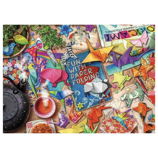 Rompecabezas 1000 piezas Origami Meditations - Ravensburger - Ingenio Destreza Mental