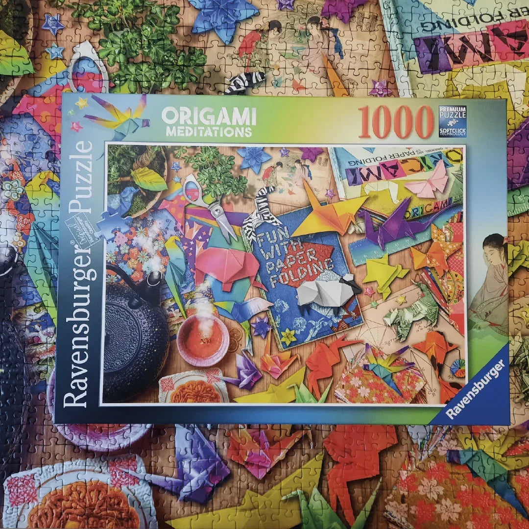 Rompecabezas 1000 piezas Origami Meditations - Ravensburger - Ingenio Destreza Mental