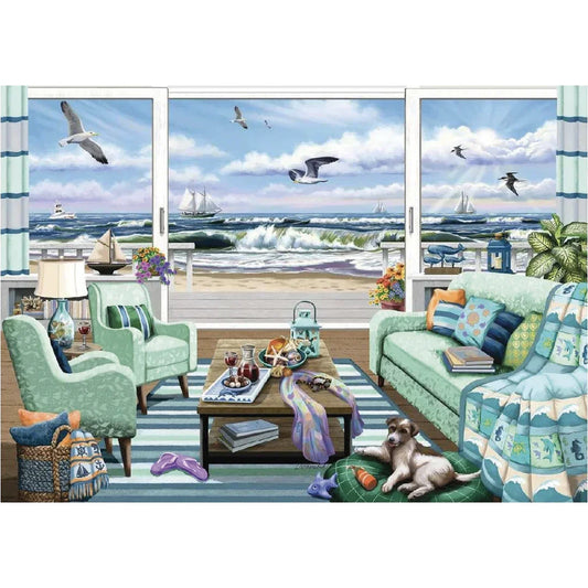 Rompecabezas 1000 piezas Escapada frente al mar - Ravensburger - Ingenio Destreza Mental