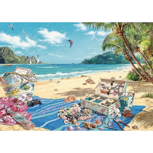 Rompecabezas 1000 piezas El coleccionista de conchas - Ravensburger - Ingenio Destreza Mental