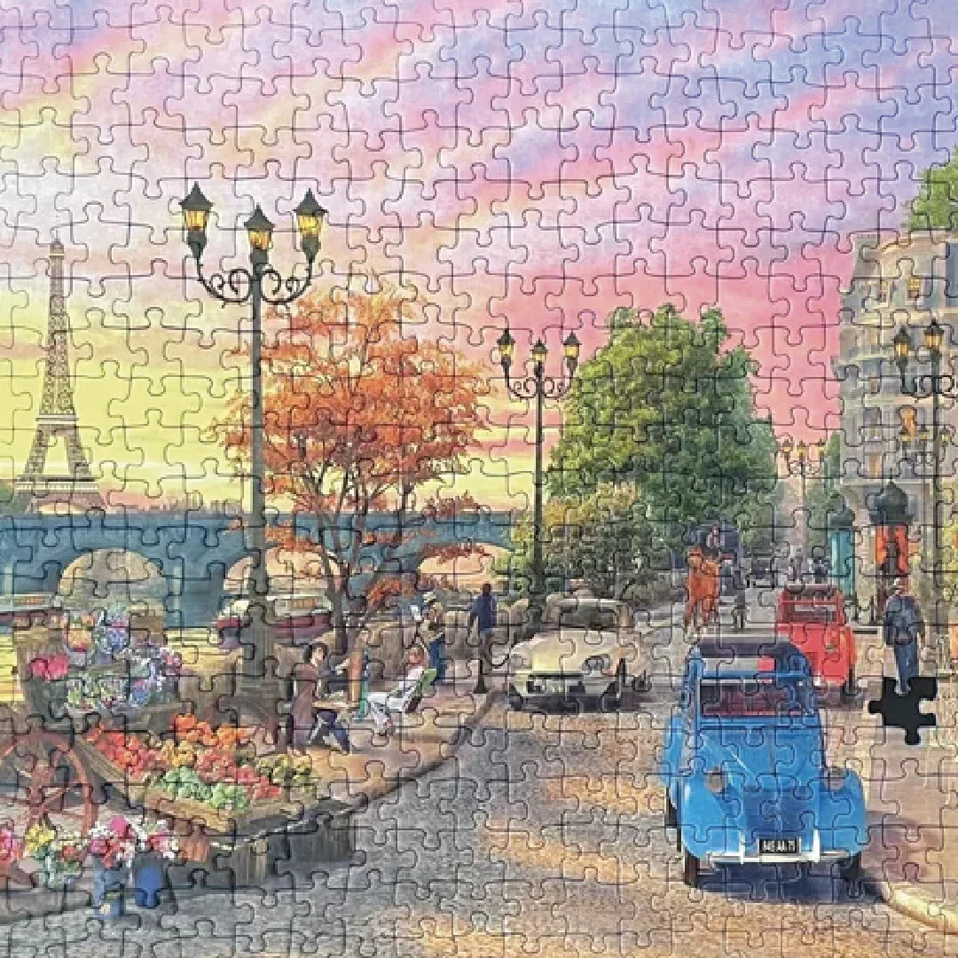 Rompecabezas 500 piezas Una tarde parisina - Ravensburger - Ingenio Destreza Mental
