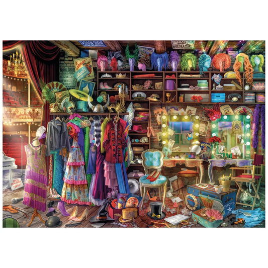 Rompecabezas 1000 piezas Amiee Stewart Backstage - Ravensburger - Ingenio Destreza Mental