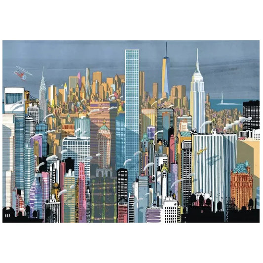Rompecabezas 1000 piezas Esto es New York - Ravensburger - Ingenio Destreza Mental