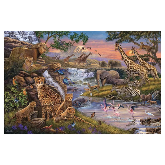 Rompecabezas 3000 piezas Reino animal - Ravensburger - Ingenio Destreza Mental