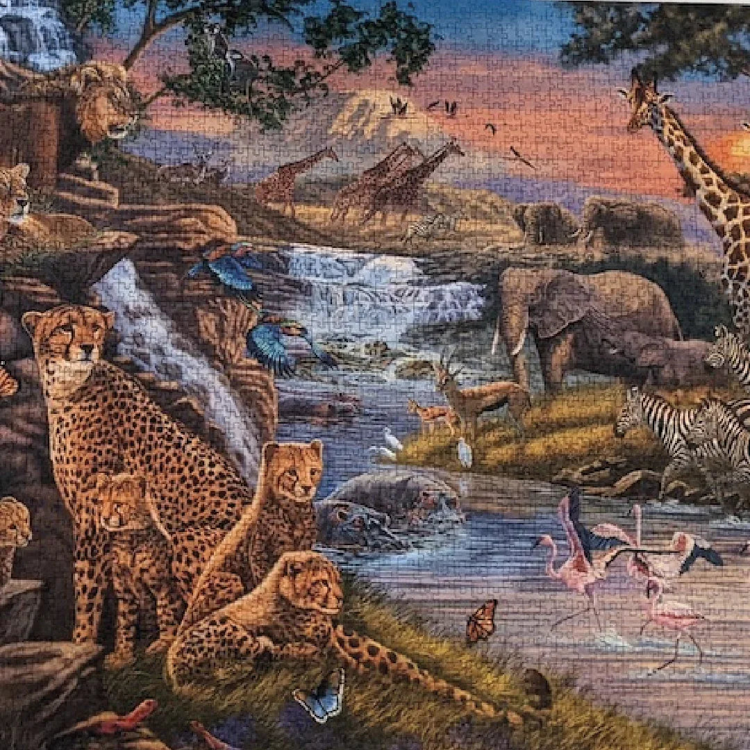 Rompecabezas 3000 piezas Reino animal - Ravensburger - Ingenio Destreza Mental