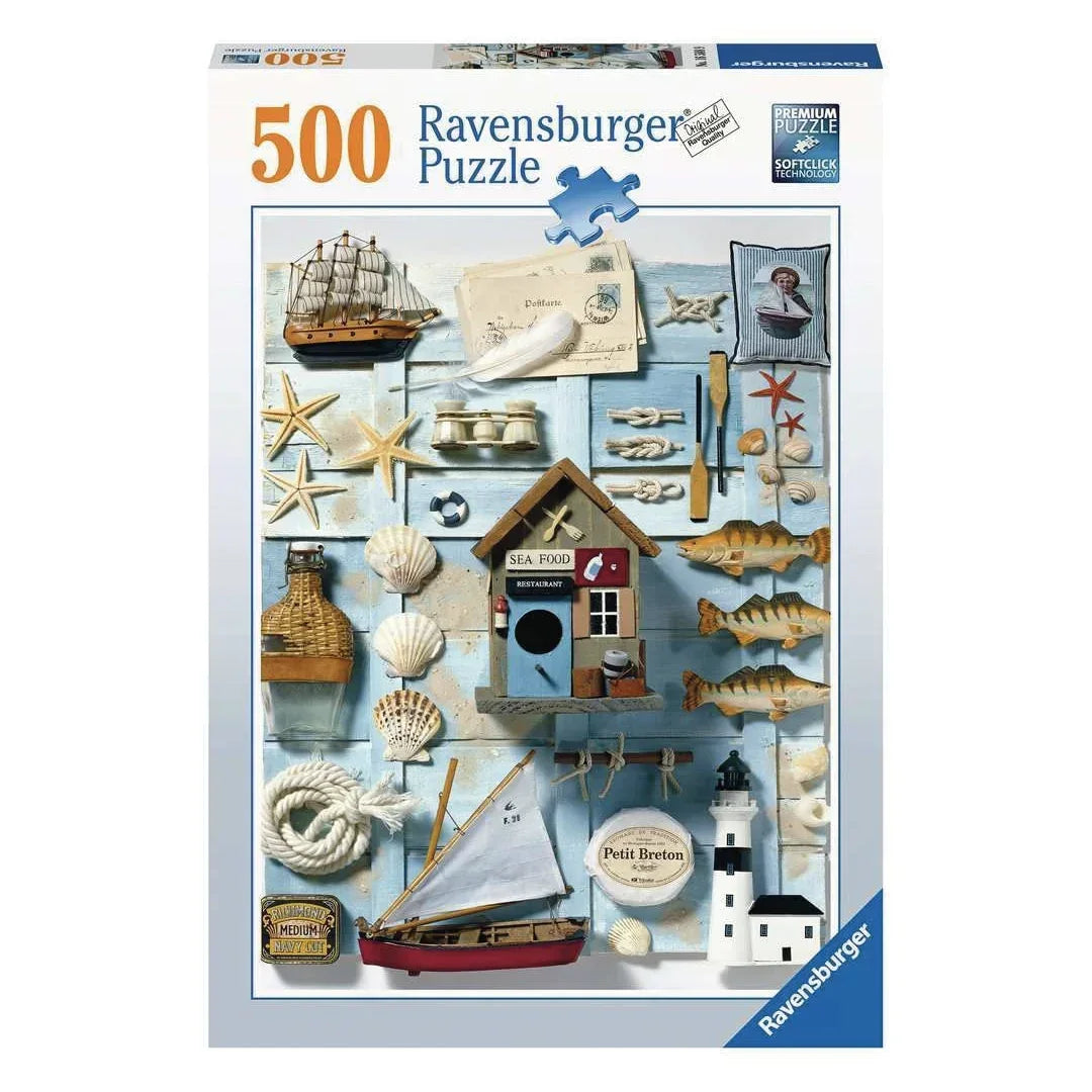 Rompecabezas 500 piezas Estilo marítimo - Ravensburger - Ingenio Destreza Mental