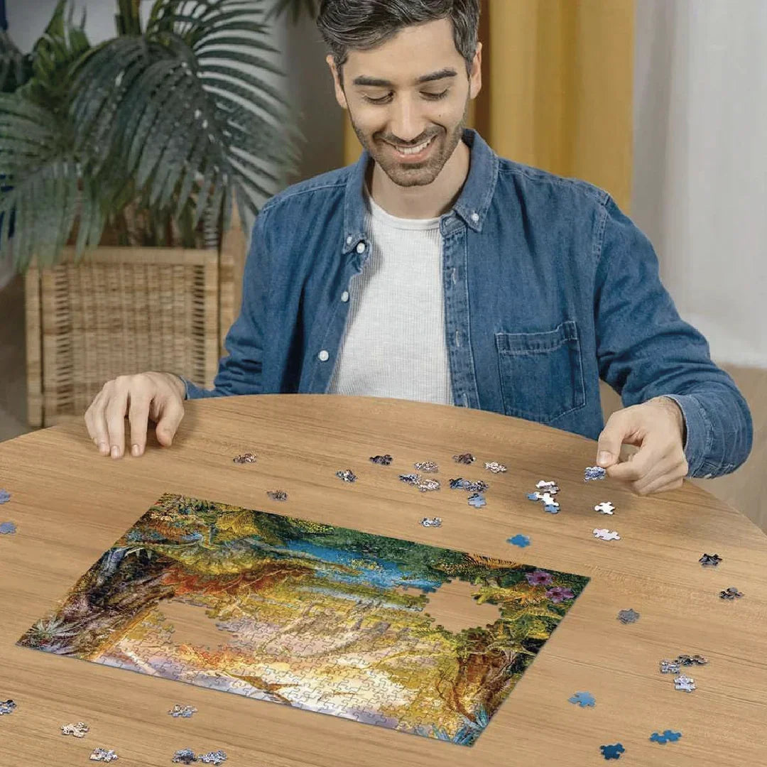 Rompecabezas 500 piezas Im Dinoland - Ravensburger - Ingenio Destreza Mental