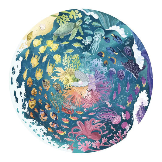 Rompecabezas 500 piezas Circular Océano - Ravensburger - Ingenio Destreza Mental