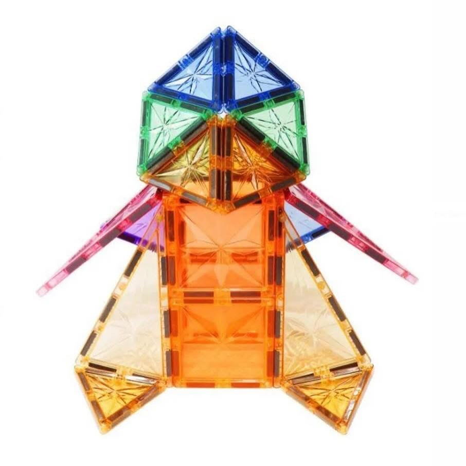 Bloques Magnéticos 4D – Diamond Surface (32 piezas)