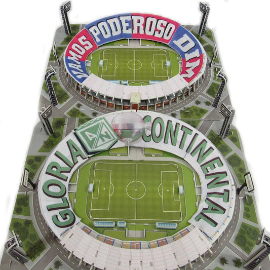 Estadio Atanasio Girardot 3D – Rompecabezas 3D - Ingenio Destreza Mental