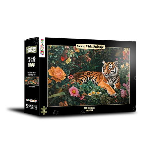 Rompecabezas 500 piezas Tigre de Bengala (500-512)