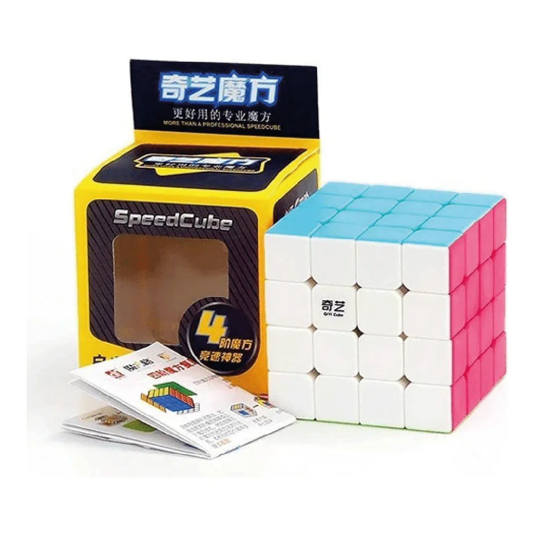 Cubo Rubik - 4x4x4 Qiyi Stickerless (EQY769) - Ingenio Destreza Mental