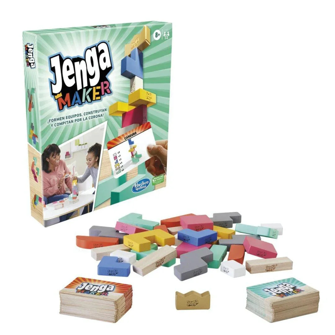 Juego de Mesa Jenga Maker - Ingenio Destreza Mental