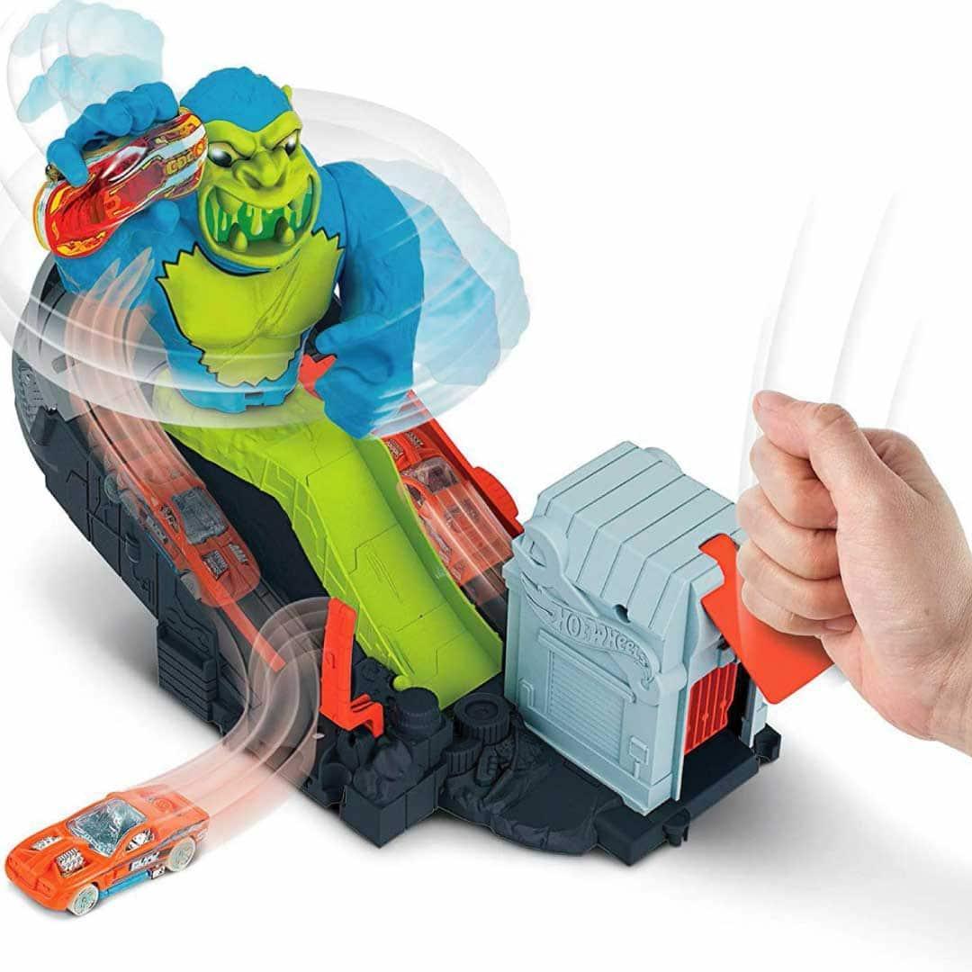 Pista Gorila Tóxico Ataque De Gorila Hot Wheels Chango Pista De