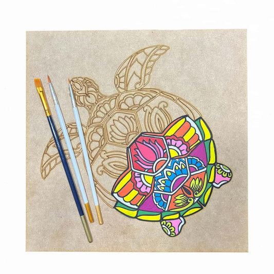 Kit de Arte MeditArt - Tortuga - Ingenio Destreza Mental