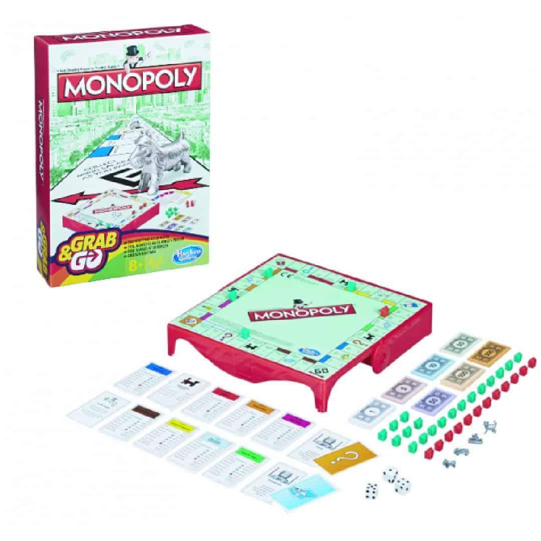 Juego de Mesa Monopolio - Edición Viajera - Ingenio Destreza Mental