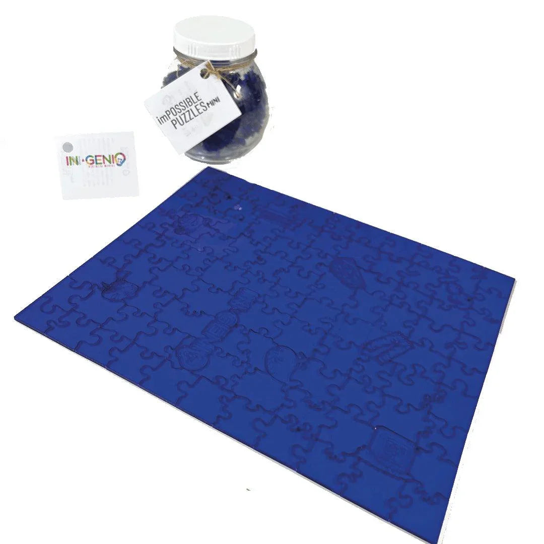 Rompecabezas Impossible Puzzle Mini Blue 100 piezas – Ingenio