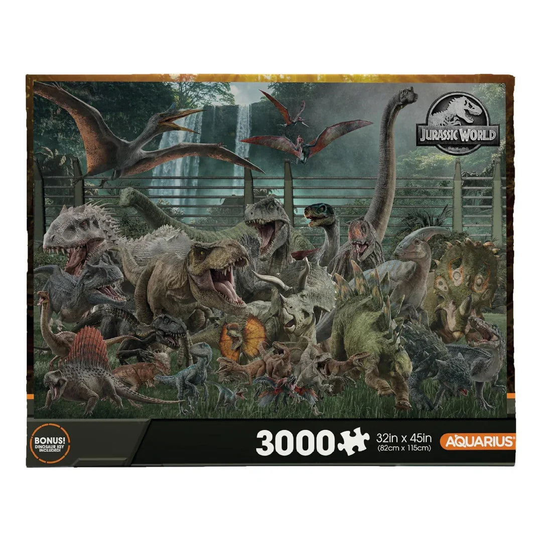 Rompecabezas 3000 piezas Jurassic World Aquarius (68-542