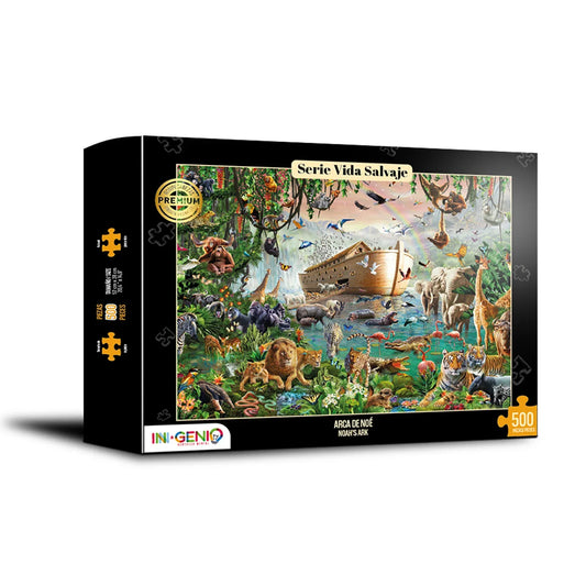 Rompecabezas 500 piezas Arca de Noé (500-502) - Ingenio Destreza Mental