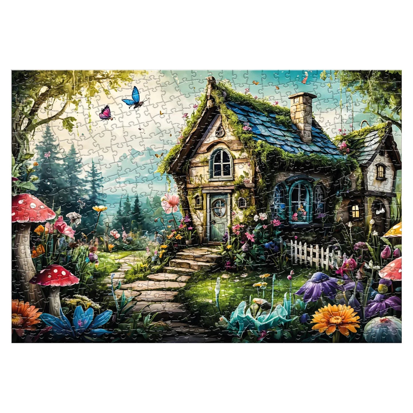 Rompecabezas 500 piezas Cabaña Encantada (500-504) - Ingenio Destreza Mental