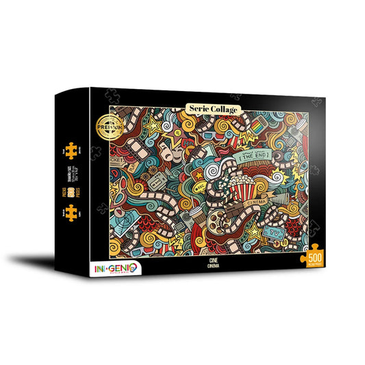 Rompecabezas 500 piezas Cine (500-509) - Ingenio Destreza Mental