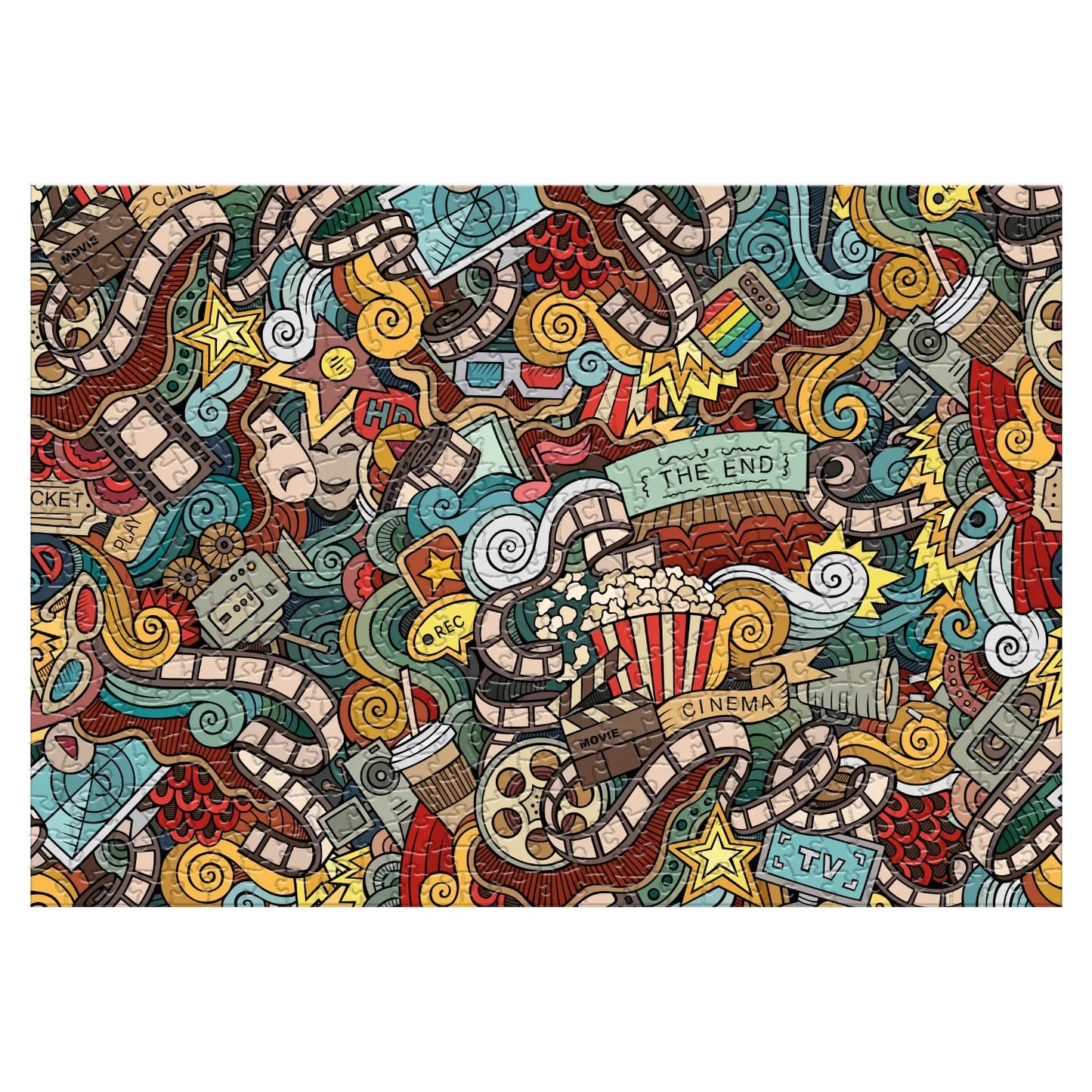 Rompecabezas 500 piezas Cine (500-509) - Ingenio Destreza Mental