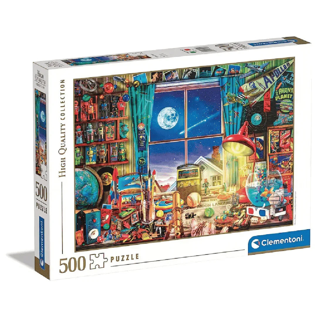 Rompecabezas 500 piezas To the Moon Clementoni 35148 Ingenio Destreza Mental