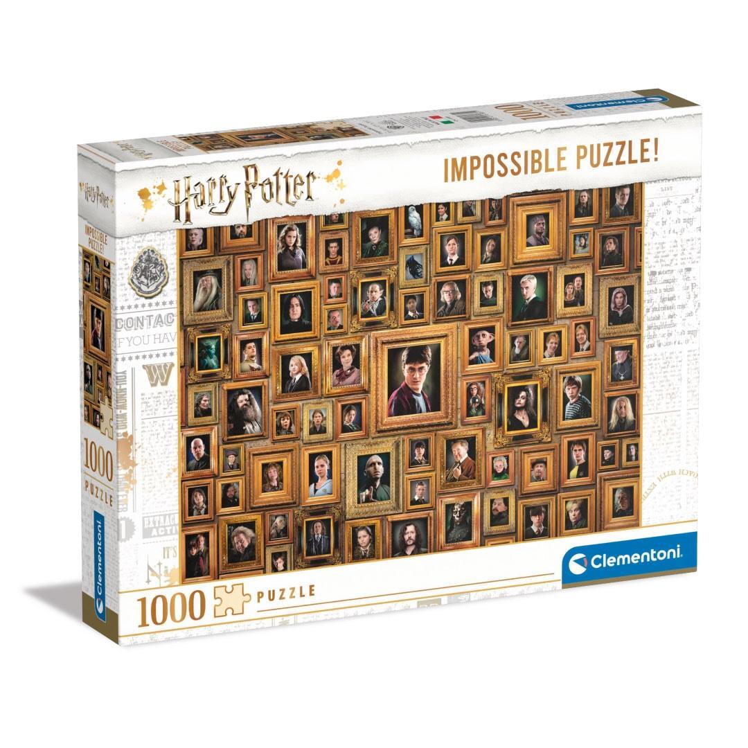 Rompecabezas 1000 piezas Harrry Potter Impossible Collection - Clementoni (61881) - Ingenio Destreza Mental