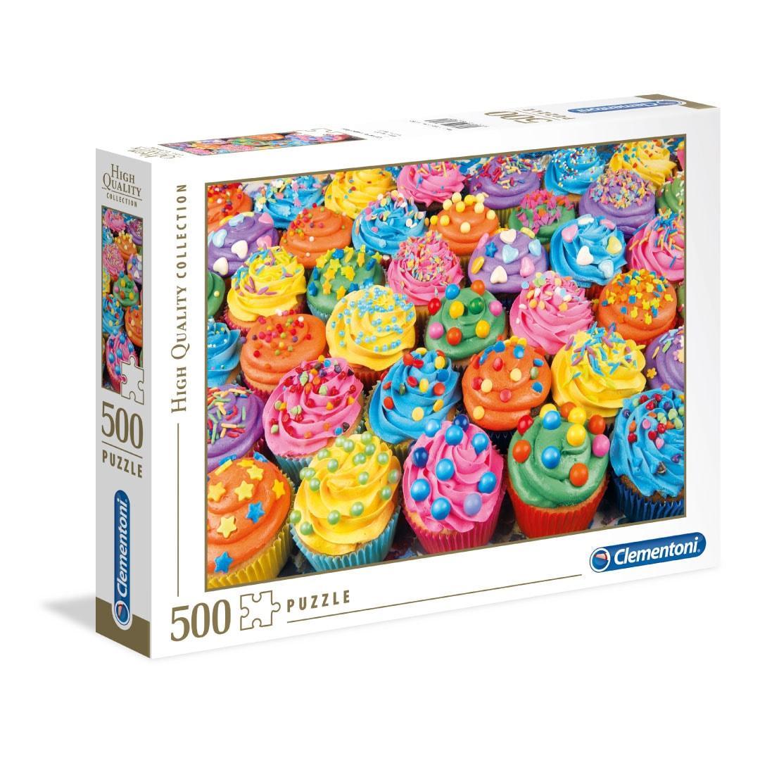 Rompecabezas 500 piezas Cupcake Party - Clementoni (35057) - Ingenio Destreza Mental
