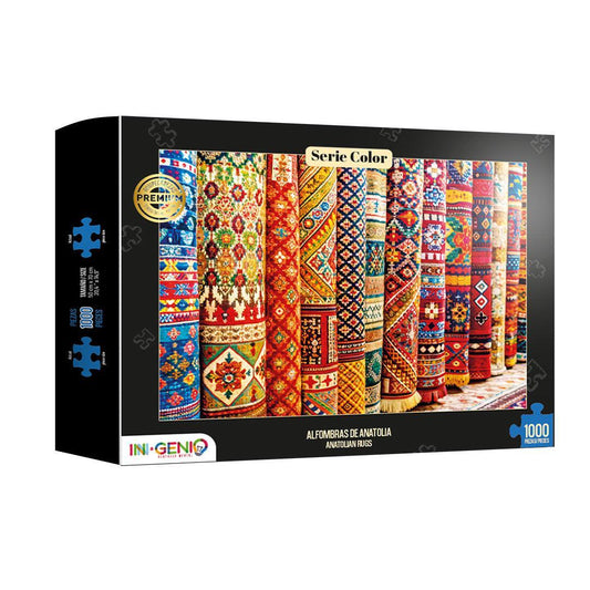 Rompecabezas 1000 piezas Alfombras Turcas (ING211) - Ingenio Destreza Mental