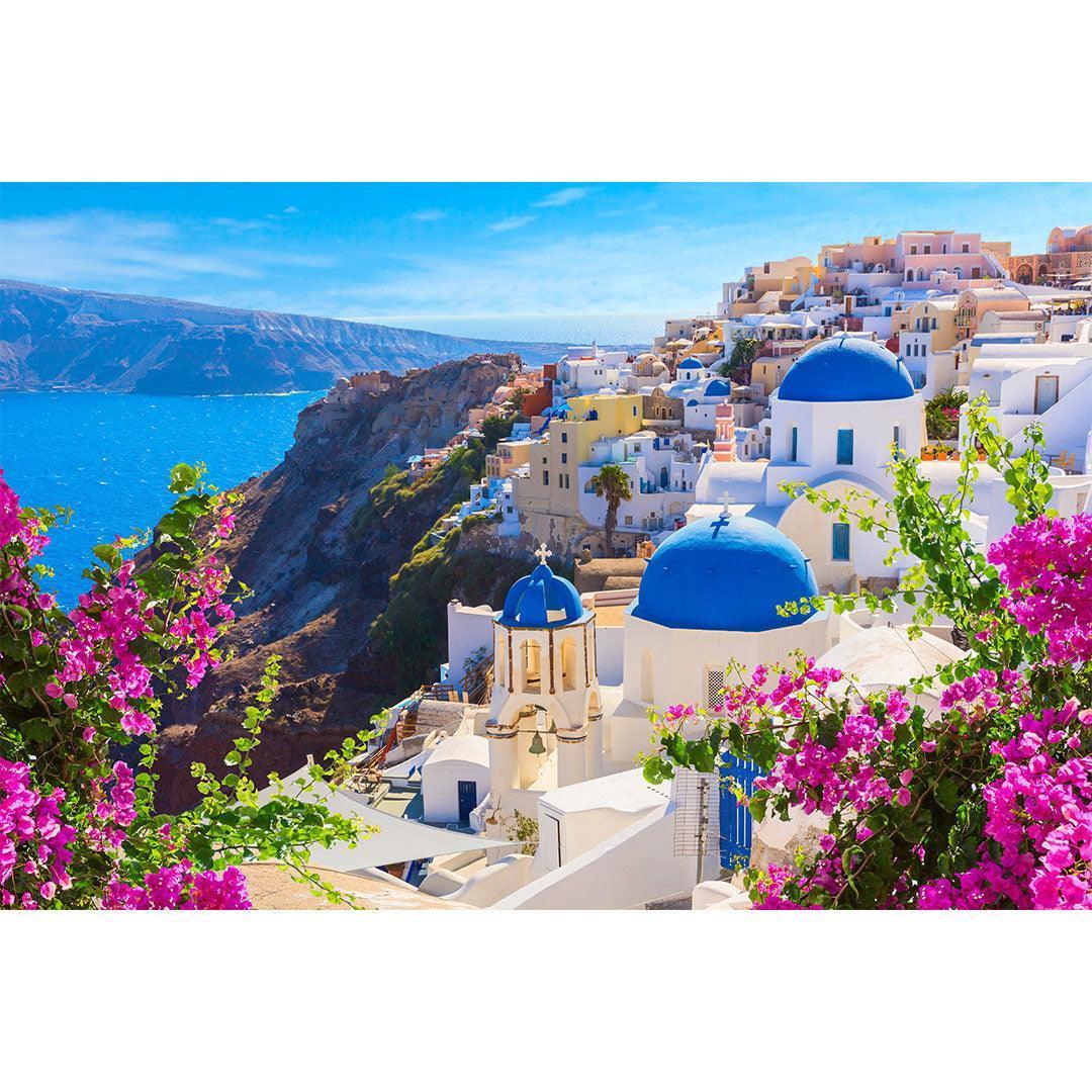 Rompecabezas 1000 piezas Vista desde Santorini, Grecia (ING201) - Ingenio Destreza Mental