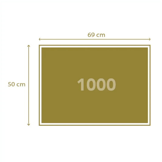 Rompecabezas 1000 piezas Volcán Etna - Clementoni (39453) - Ingenio Destreza Mental