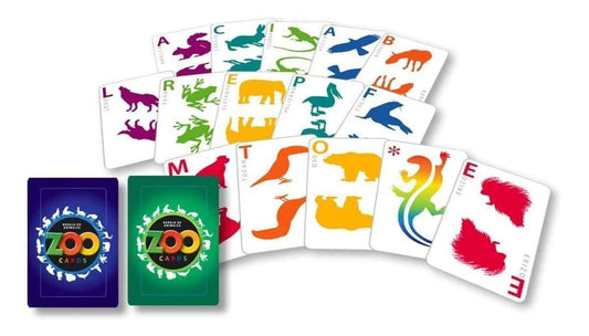 Juego de Mesa - Zoo Cards 10 Juegos en 1 - Ingenio Destreza Mental