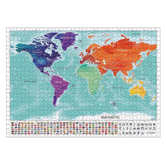 Cómo aprender países y capitales con mapas y rompecabezas