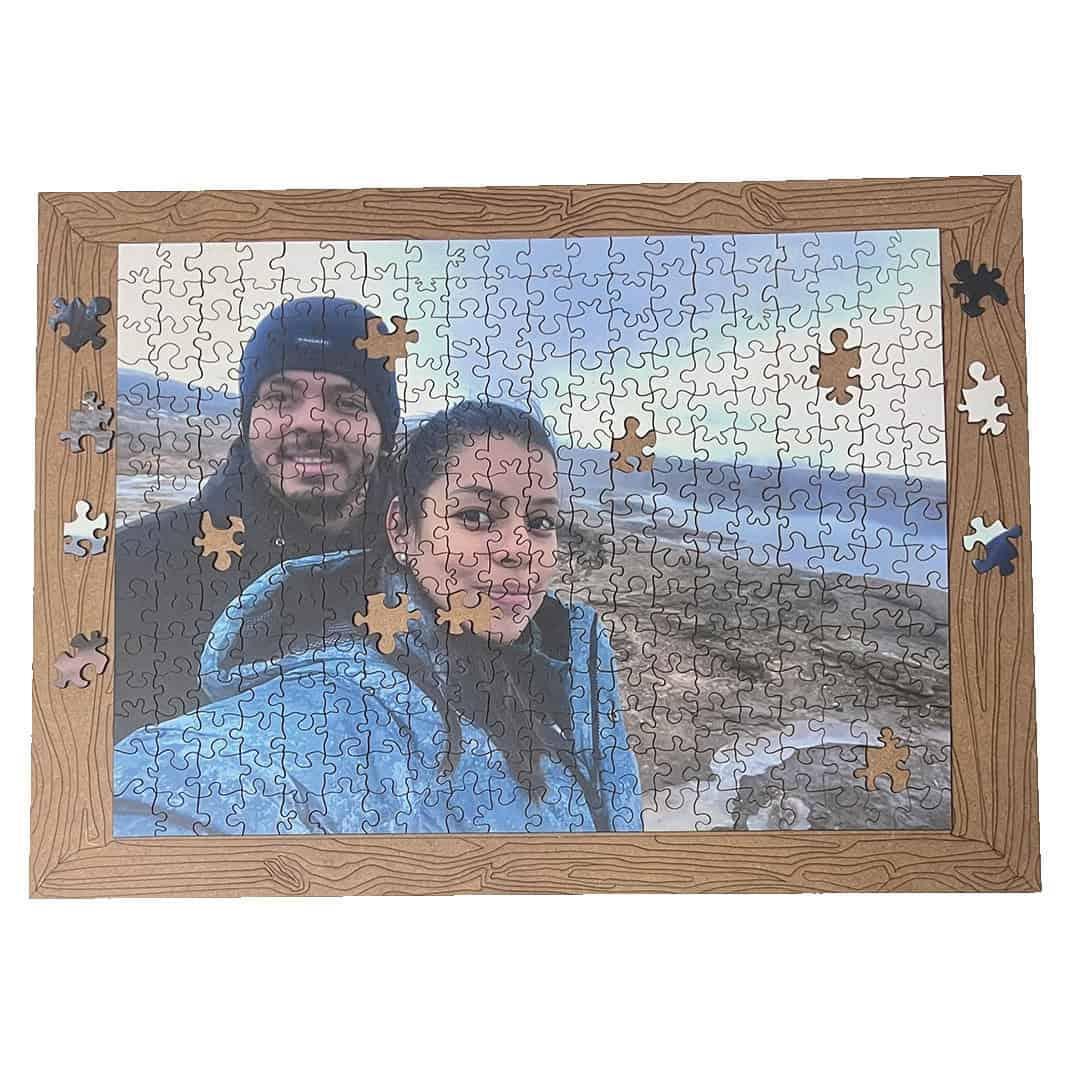 Rompecabezas personalizado en madera con foto para regalar en Amor y Amistad