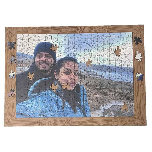 Rompecabezas personalizado en madera con foto para regalar en Amor y Amistad