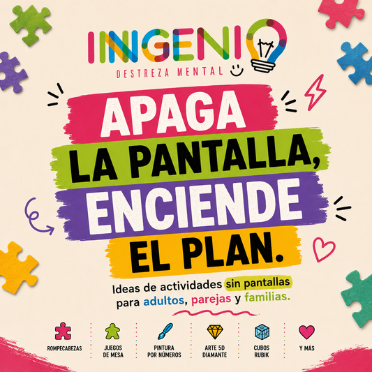 Actividades sin pantallas para hacer en casa: ideas para adultos, parejas y familias