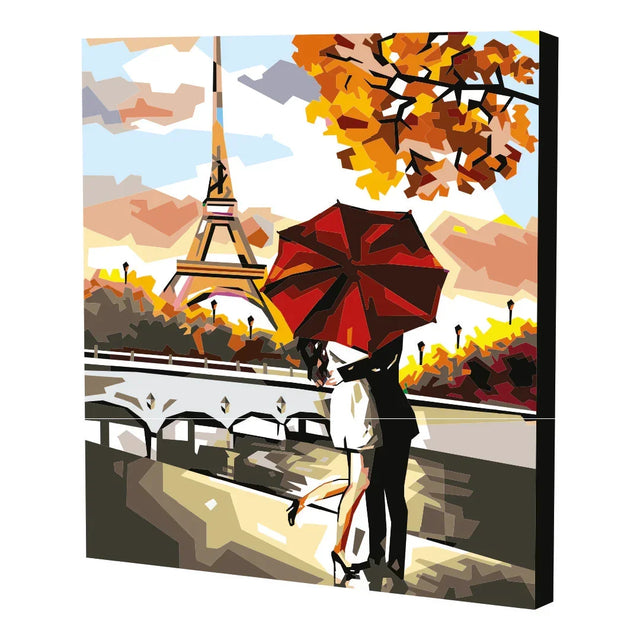 Paris - Kit de pintura por números 50x40 cm - Ingenio Destreza Mental
