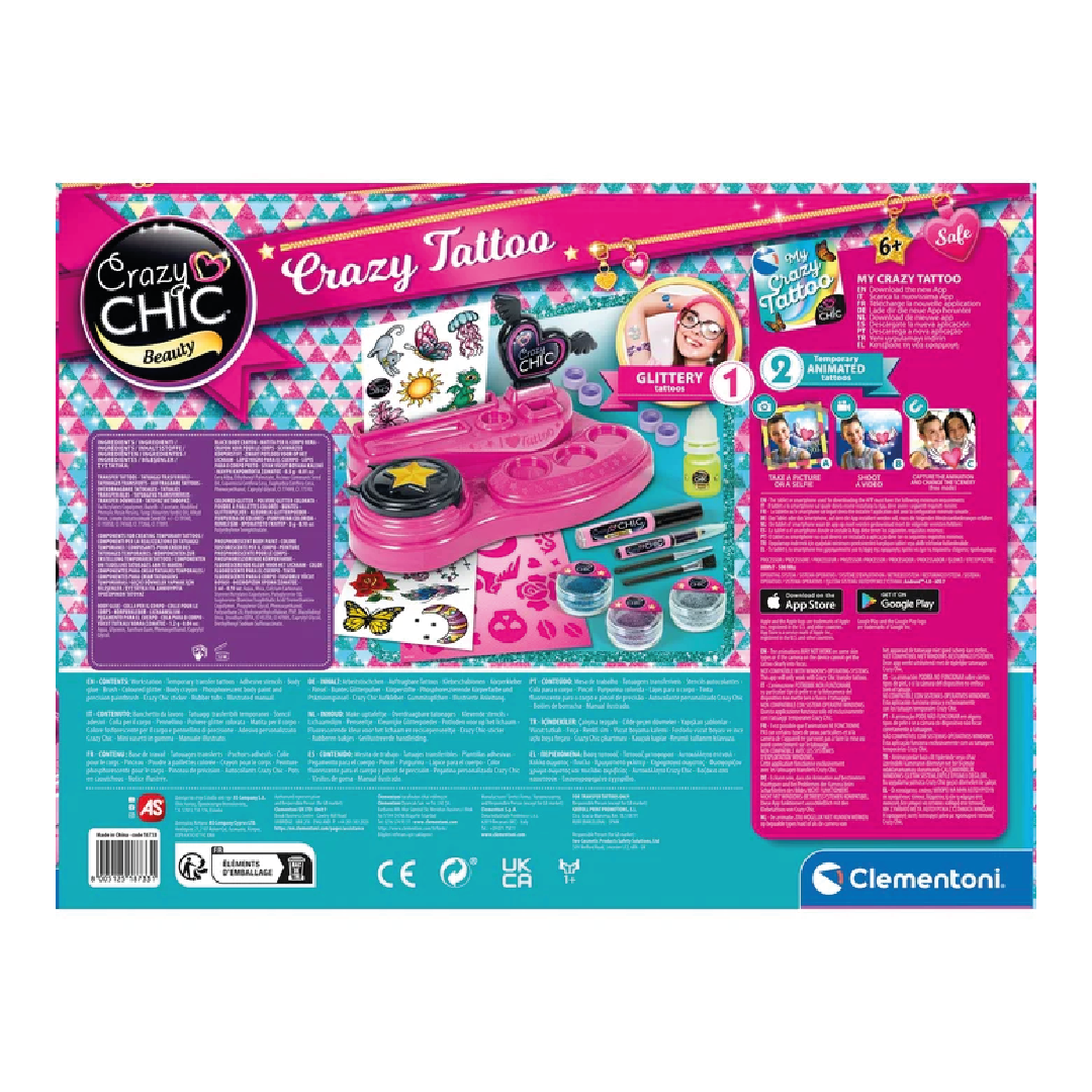 Juego de Manualidades Crazy Chic – Crazy Tattoo