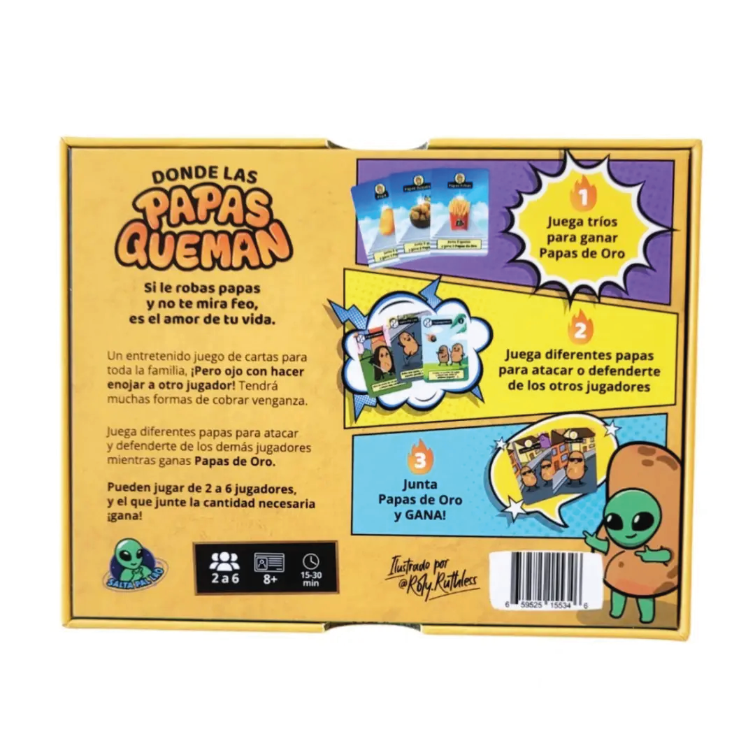 Juego de Mesa Donde Las Papas Queman